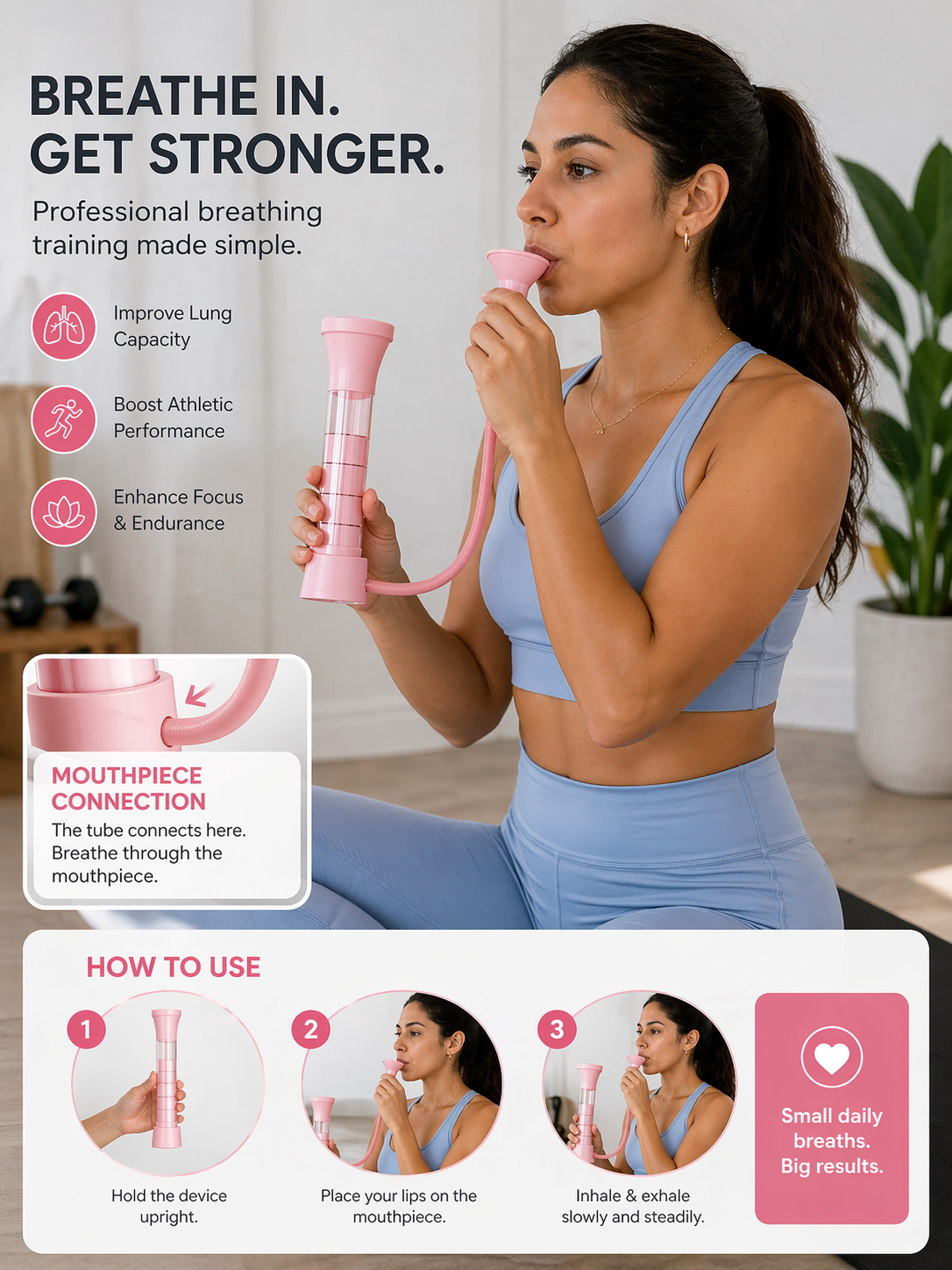 BreathCore™ Breath & Core Trainer
